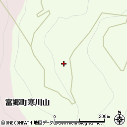 愛媛県四国中央市富郷町寒川山804周辺の地図