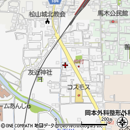 愛媛県松山市安城寺町1632周辺の地図