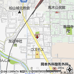 愛媛県松山市安城寺町1566周辺の地図
