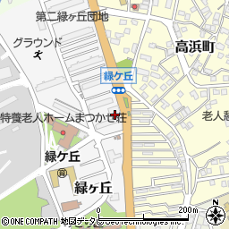福岡銀行芦屋支店周辺の地図