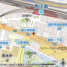 河合塾北九州校周辺の地図