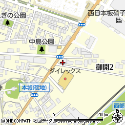 生活支援ホーム本城周辺の地図