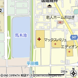ＤＣＭ平田店周辺の地図