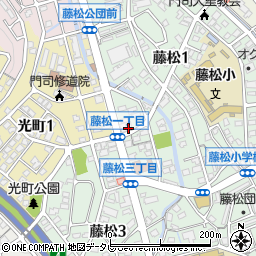 アルファックス藤松周辺の地図