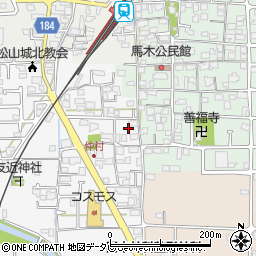 愛媛県松山市安城寺町1590周辺の地図