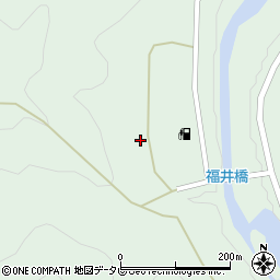 和歌山県田辺市龍神村福井97周辺の地図