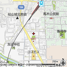 愛媛県松山市安城寺町1606周辺の地図