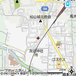愛媛県松山市安城寺町1746周辺の地図