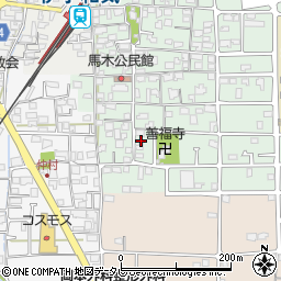 愛媛県松山市馬木町55周辺の地図