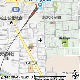愛媛県松山市安城寺町1589周辺の地図