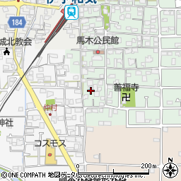 愛媛県松山市馬木町60周辺の地図