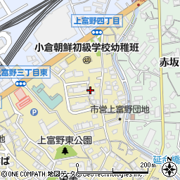 赤坂荘周辺の地図