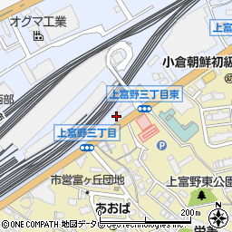 ローソン小倉高浜店周辺の地図