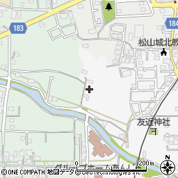 愛媛県松山市安城寺町1687周辺の地図
