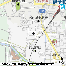 愛媛県松山市安城寺町1754周辺の地図