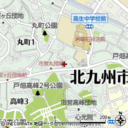 白蓮寺周辺の地図