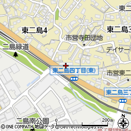 味の丸屋株式会社　辛子明太子・本社周辺の地図