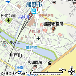 百五銀行熊野支店周辺の地図