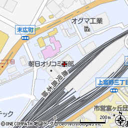 井筒屋小倉店　事務所・用度担当周辺の地図