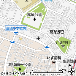 タカサキ薬局高須店周辺の地図