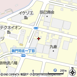 小倉運送株式会社　新門司営業所周辺の地図