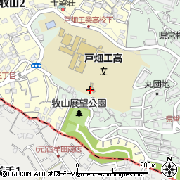 福岡県北九州市戸畑区丸町3丁目周辺の地図