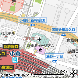 リーガロイヤルホテル小倉管理部総務・人事周辺の地図