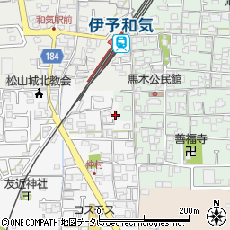 愛媛県松山市安城寺町1615周辺の地図