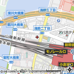 アサヒ醸造株式会社　北九州営業所周辺の地図