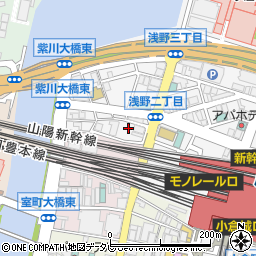 ＪＱＰａｒｋｓ浅野駐車場周辺の地図