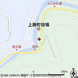 上勝町役場　上勝町社会福祉協議会周辺の地図