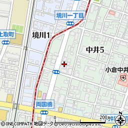 宮島醤油株式会社　北九州営業所周辺の地図