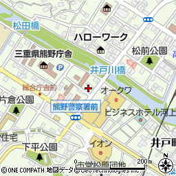 新宮信用金庫熊野支店周辺の地図