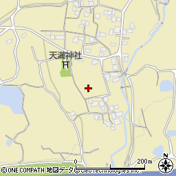 愛媛県西条市坂元周辺の地図