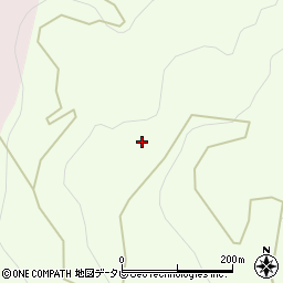 愛媛県四国中央市富郷町寒川山789周辺の地図