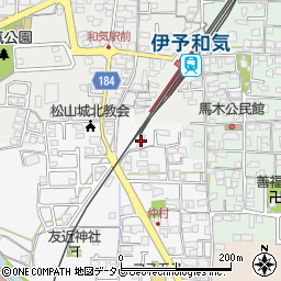 愛媛県松山市安城寺町1765周辺の地図