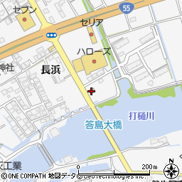 阿南津乃峰郵便局 ＡＴＭ周辺の地図