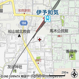 愛媛県松山市安城寺町1624周辺の地図