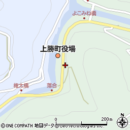 上勝郵便局 ＡＴＭ周辺の地図