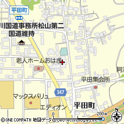 株式会社ライフネット松山周辺の地図