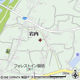 和歌山県御坊市岩内周辺の地図