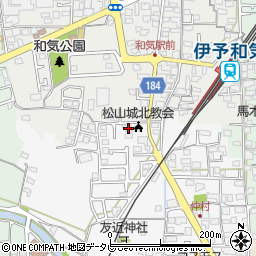 愛媛県松山市安城寺町1759周辺の地図