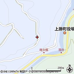 徳島県上勝町（勝浦郡）生実（下野）周辺の地図