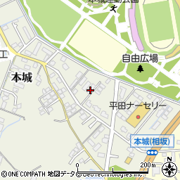 ポサーダ本城周辺の地図