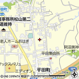 株式会社中橋商店　松山営業所周辺の地図