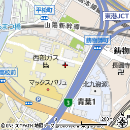 北九州管工株式会社周辺の地図