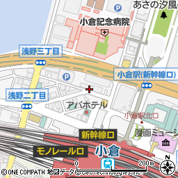 株式会社森本組　北九州営業所周辺の地図