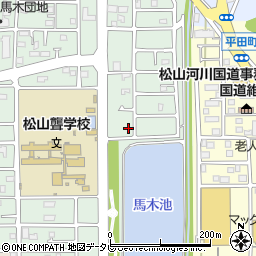 愛媛県松山市馬木町2007-2周辺の地図