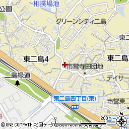 朝日新聞サービスアンカー　ＡＳＡ二島周辺の地図