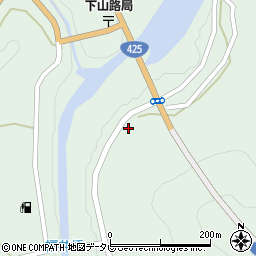 和歌山県田辺市龍神村福井846周辺の地図